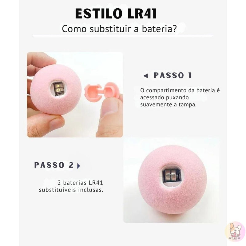 Bola de Rolamento Interativa Automática