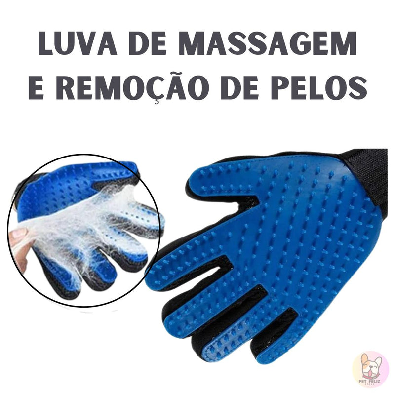 Luva  de Massagem e Remoção de Pelos
